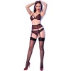 Chilirose CR 4883 4-Piece Set Black L