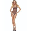 Passion BS109 Crotchless Butterfly Bodystocking, Black