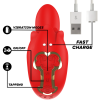 MIA Selena Red Stimulator Vibrating and Tapping
