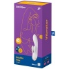 Satisfyer Double Flex Rabbit Vibrator App White