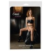 Afbeelding van Cottelli Collection - Open Kruis Jarretelpanty - Zwart
