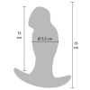 Hidden Desire Inferno Realistic Anal Plug 16cm