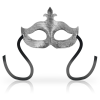 Ohmama Fleur de Lis Eye Mask Silver