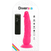 Diversia Flexible Vibrating Dildo Pink 21 CM