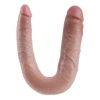 King Cock U-Shaped Double Trouble, 17.8 cm