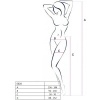 Passion S028 Stockings with Garter White One Size