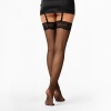 Afbeelding van Christine – Temptation Lace Garter Stockings – Zwart