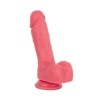 Afbeelding van EasyToys Dildo - With Balls Coral Pink - 17,5 cm