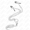 Kink Triple Chrome Metal Penis Ring 3.8 Cm to 5 Cm with 26 Cm Metal