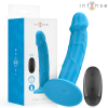 Intense Phoebe Realistic Vibrator 19cm - Blue Remote