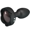 Pretty Love Olman LED Anal Plug Black 8.8CM