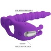 Pretty Love Blackney Penis Ring Vibrator Plug Lilac