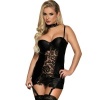 Subblime Fetish Floral Lace Corset L/XL