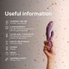 Lelo Ina Thrust Rabbit Vibrator - Purple