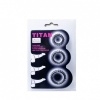 Baile Titan Cockring Set 3-Pack Black