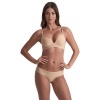 Bye Bra Invisible Thong 2 Pack Beige & Black L