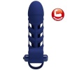 Pretty Love Altaf Vibrator Ring with Silicone Sheath