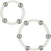 Calexotics Steel Beaded Ring Set L XL