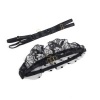 Subblime Lace Bra & Garter Set Black L/XL