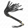 Kink Black Suede Mini Whip 30 Cm