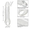 Calexotics Performance Maxx Clear Extension 5.5 Inch