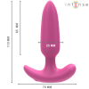 Intense Ross Anal Plug 10 Vibrations Pink