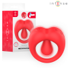 Russell Vibrating Penis Ring With Clitoris Stimulation Red