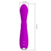 Pretty Love Gloria Rechargeable Rabbit Waterproof Purple