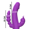 Intense Casanova Rabbit Vibrator Purple