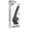 Basecock Realistic Vibrator Black 19 cm
