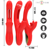 Intense Jessica Multifunction Vibrator Clitoris Stimulation 24.8 CM...
