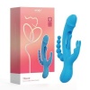 Afbeelding van HoneyPlayBox - Trilux Kinky Vinger Rabbit Vibrator - Blauw