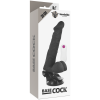 Basecock Articulated Realistic Vibrator Black 20 cm