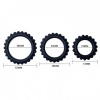 Baile Titan Cockring Set 3-Pack Black