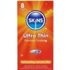 Skins Ultra Thin Premium Condoms Pack 8