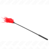 Kink Multiple Red Tickle Feathers 45 Cm