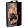 Afbeelding van Cottelli Collection - Open Cup Lingerieset - Zwart