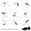 Armony Vibrator Anal Plug Remote Control Black