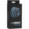 Afbeelding van Doc Johnson - OptiMALE 3 C-Ring Set Dik - Grijs