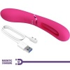 Romance Lexie G-Spot Vibrator, 7 Vibrations, Pink