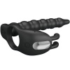 Pretty Love Blackney Penis Ring Vibrator Plug Black
