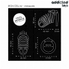 Addicted Toys Locked Iron Cell Metal Penis Cage Size M