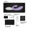 LELO INA Twist Rabbit Vibrator Lavender