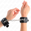 Kink Shiny Neoprene Wrist Cuffs, Adjustable
