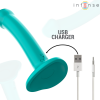 Intense Katie Suction Cup Vibrator 10 Modes Blue