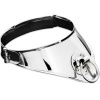 Restraint Collar With Ring And Padlock 12.5 Cm