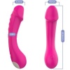 Armony G-Spot Dildo Vibrator Silicone Fuchsia