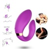 Armony Crescent Vibrator For Couples Remote Control Purple