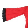 Subblime Transparent Robe Lace Red L/XL