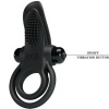 Pretty Love Double Vibrating Ring w/ Clitoral Stimulator